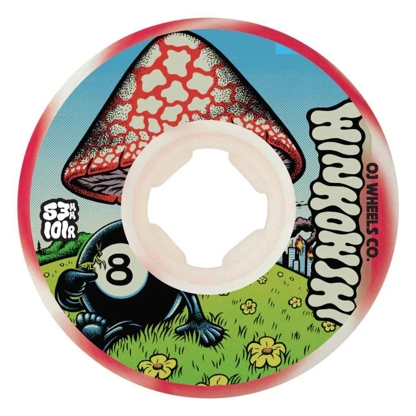 OJ Wheels - Elite Erick Winkowski Mushroom Elite White - 53mm