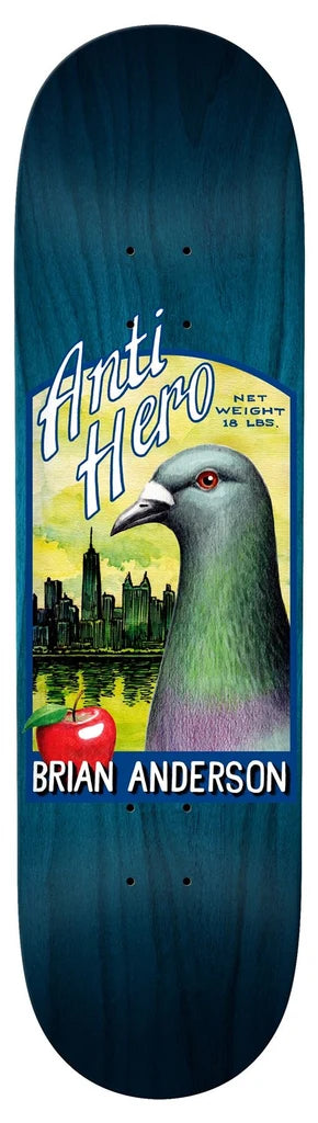 Anti-Hero - B.A. Homers Skateboard - 8.62