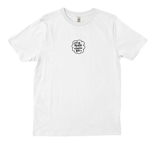 5th Birthday Tshirt - White