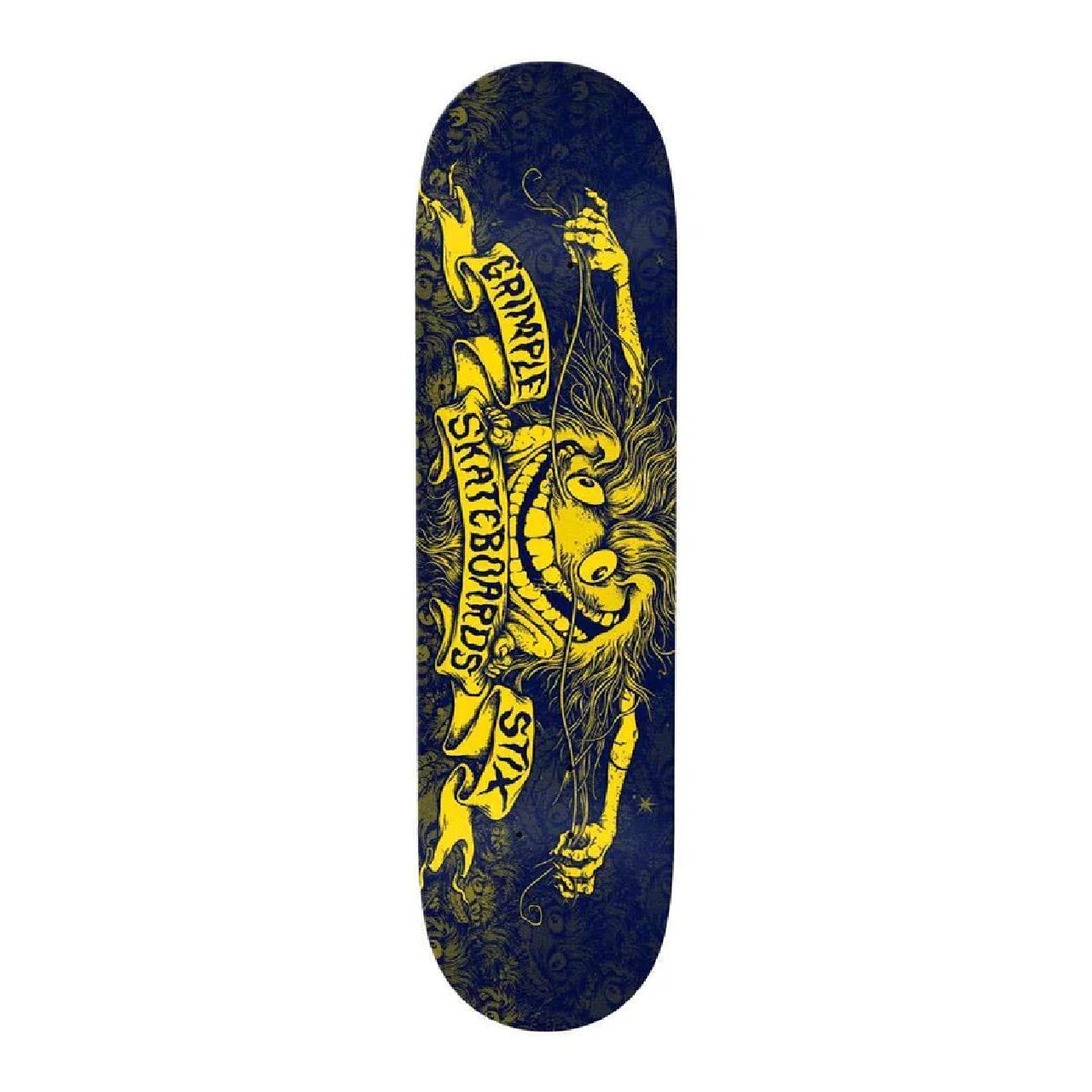 Anti-Hero - GrimpleStix Navy/Yellow - 7.75