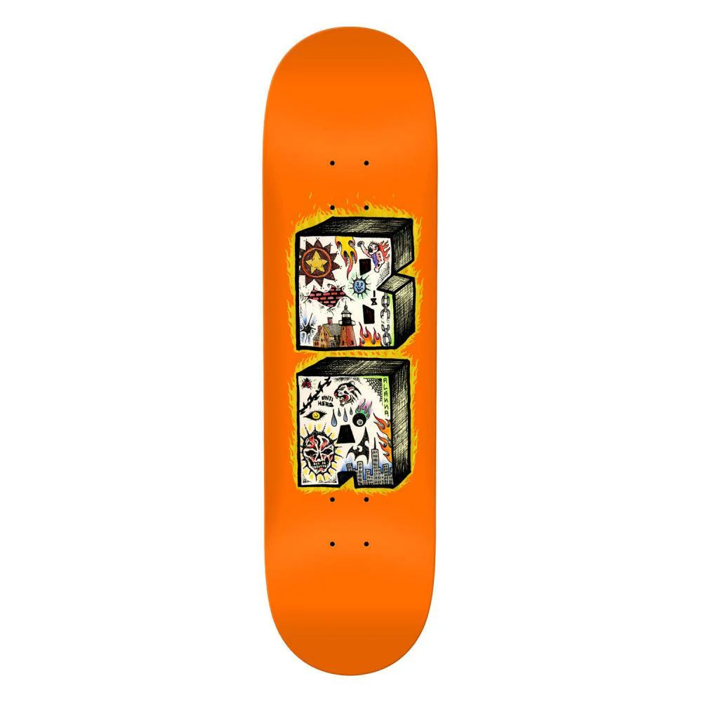 Anti Hero - Brian Anderson Stacked Orange - 8.75