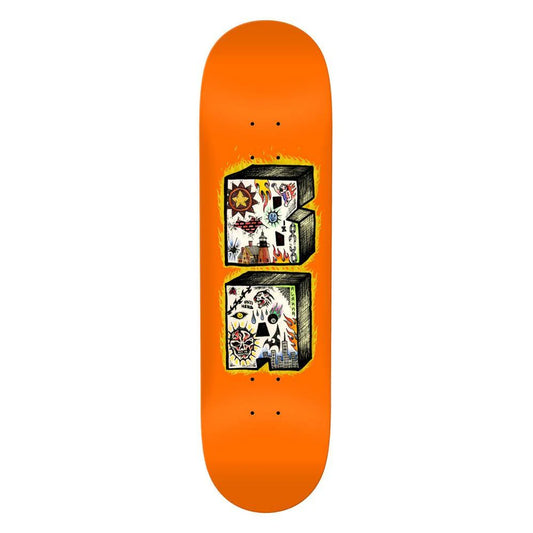 Anti Hero - Brian Anderson Stacked Orange - 8.75