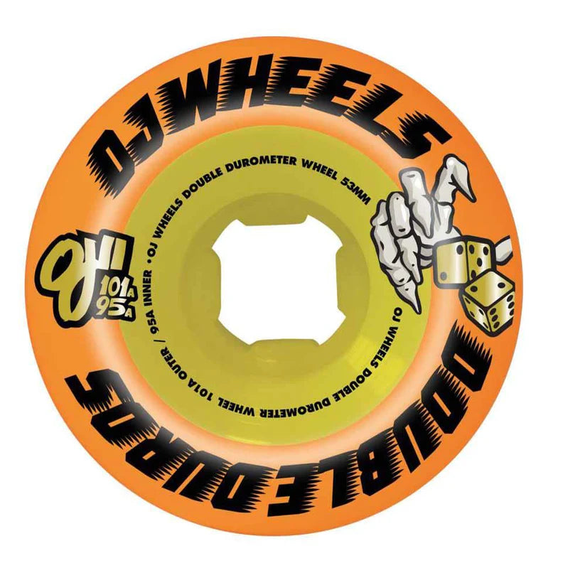 OJ Wheels - Double Duro Mini Combo Orange/Yellow 101/95a - 53mm