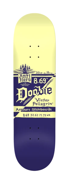 Anti-Hero - Doobie Mas Frescos 8.69 Deck Purple - 8.69