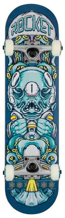ROCKET ALIEN PILE-UP COMPLETE SKATEBOARD