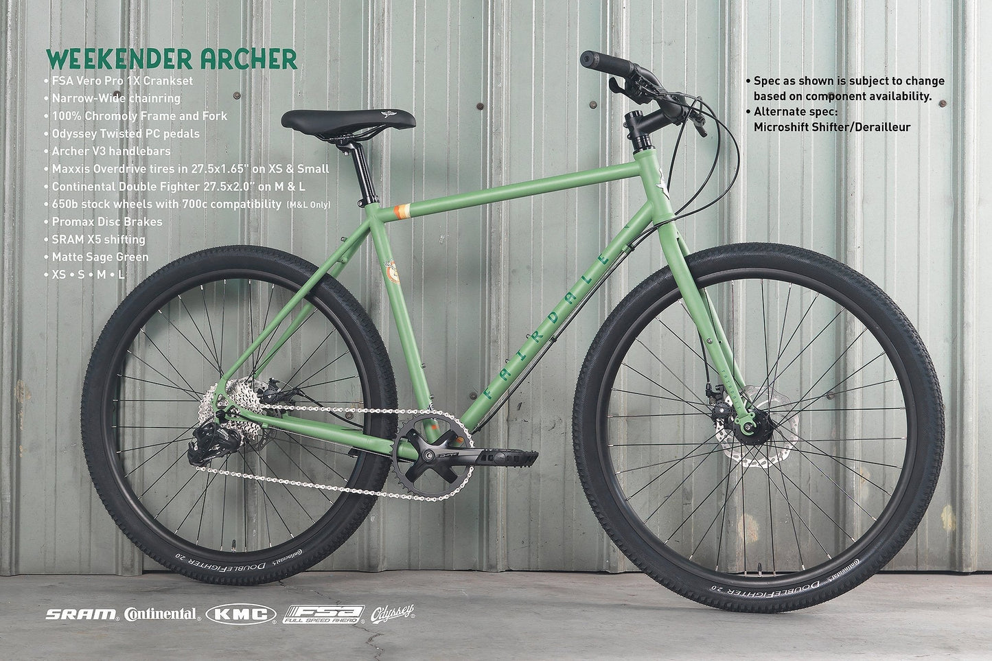 2022 Fairdale Weekender Archer (SRAM Version)