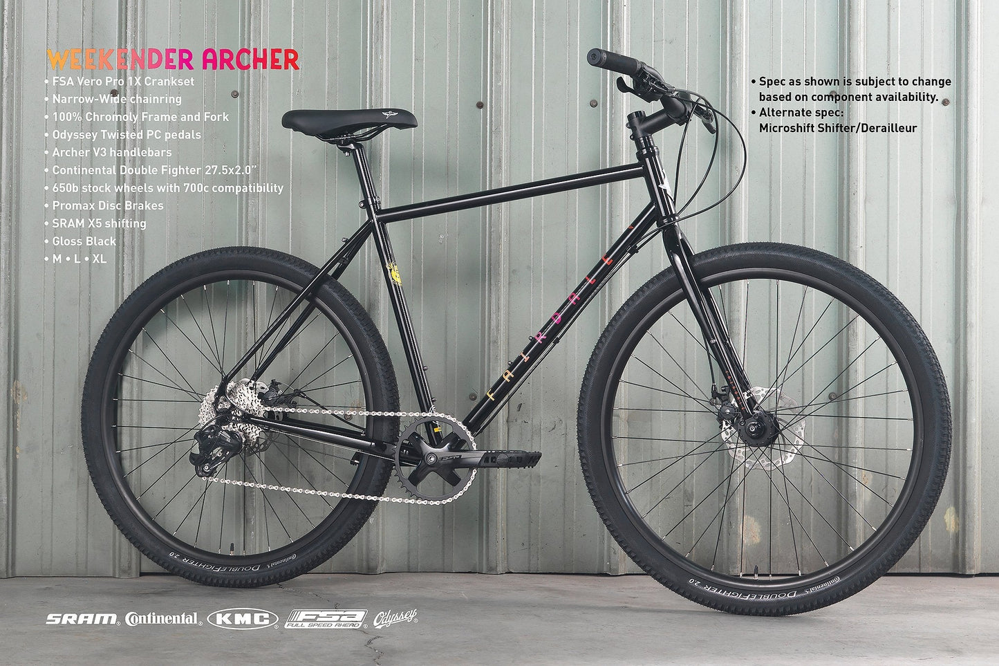 2022 Fairdale Weekender Archer (SRAM Version)