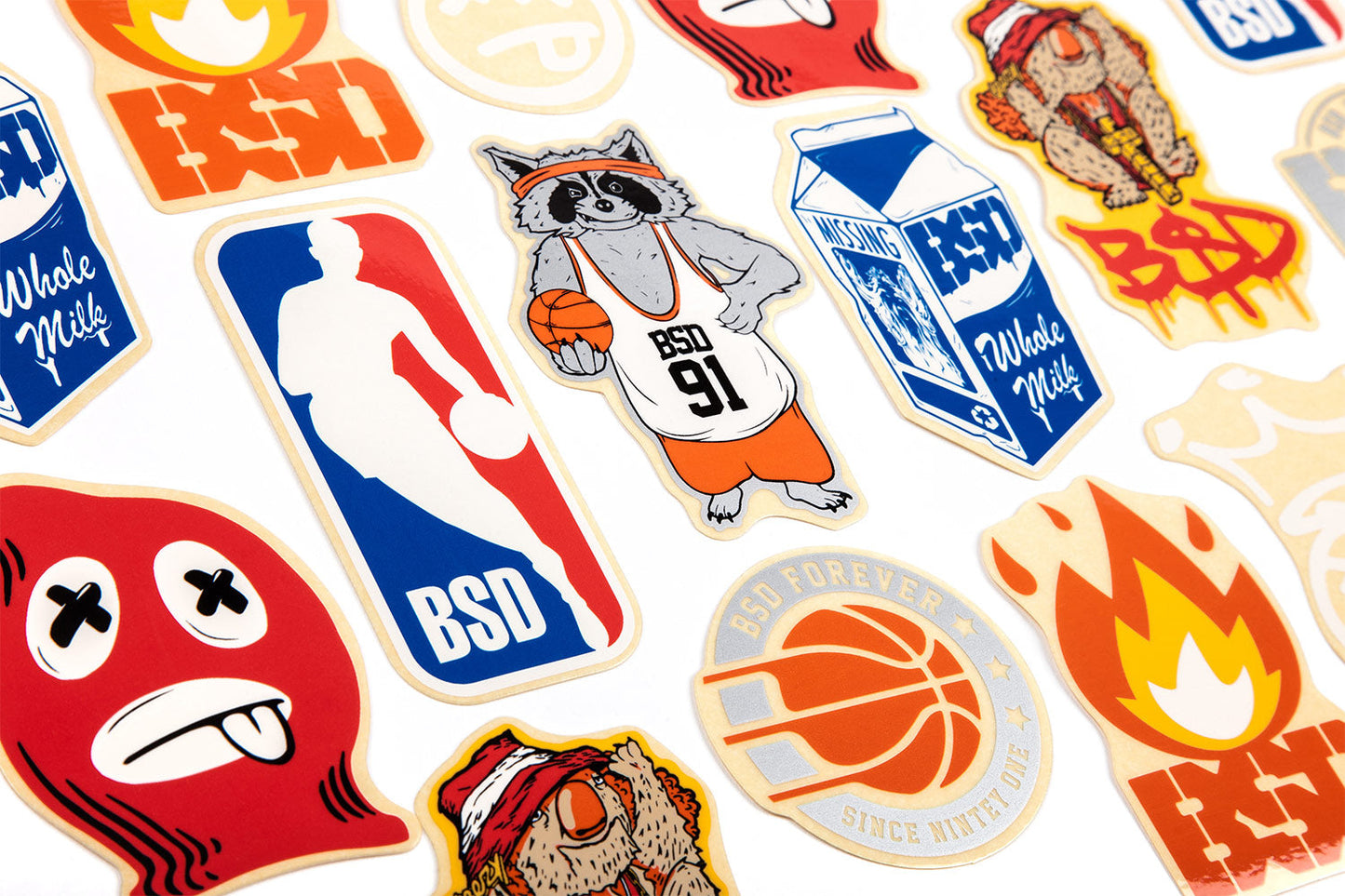 BSD ASSORTED STICKER PACKS