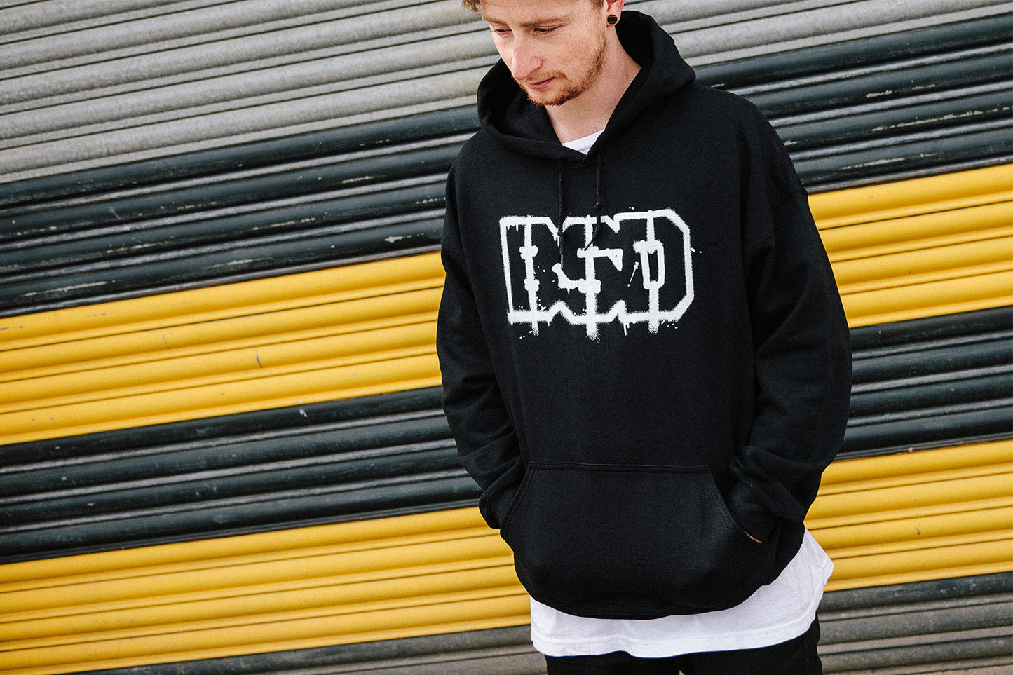 BSD OUTLINE HOODED SWEATSHIRT