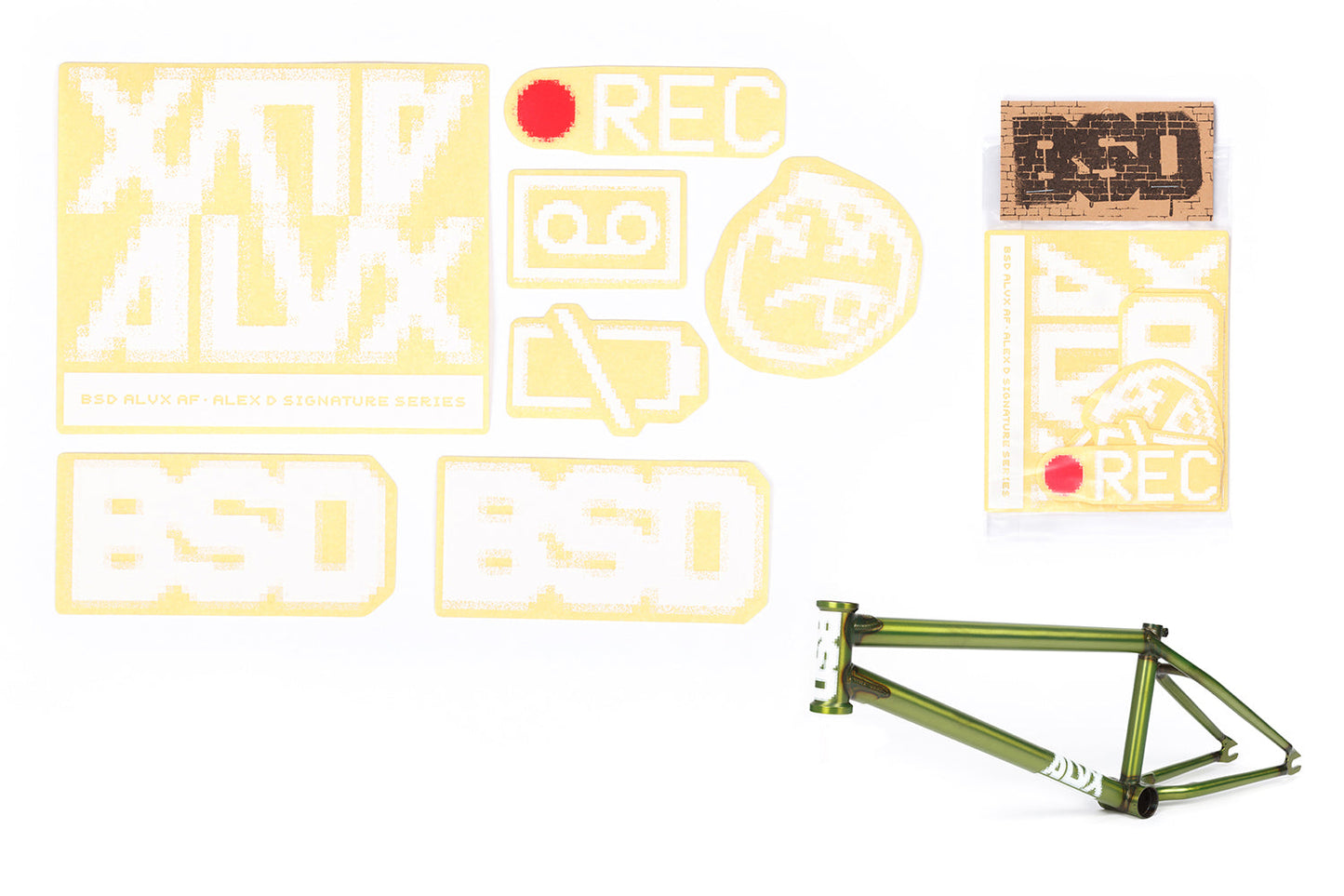 BSD FRAME STICKER PACKS