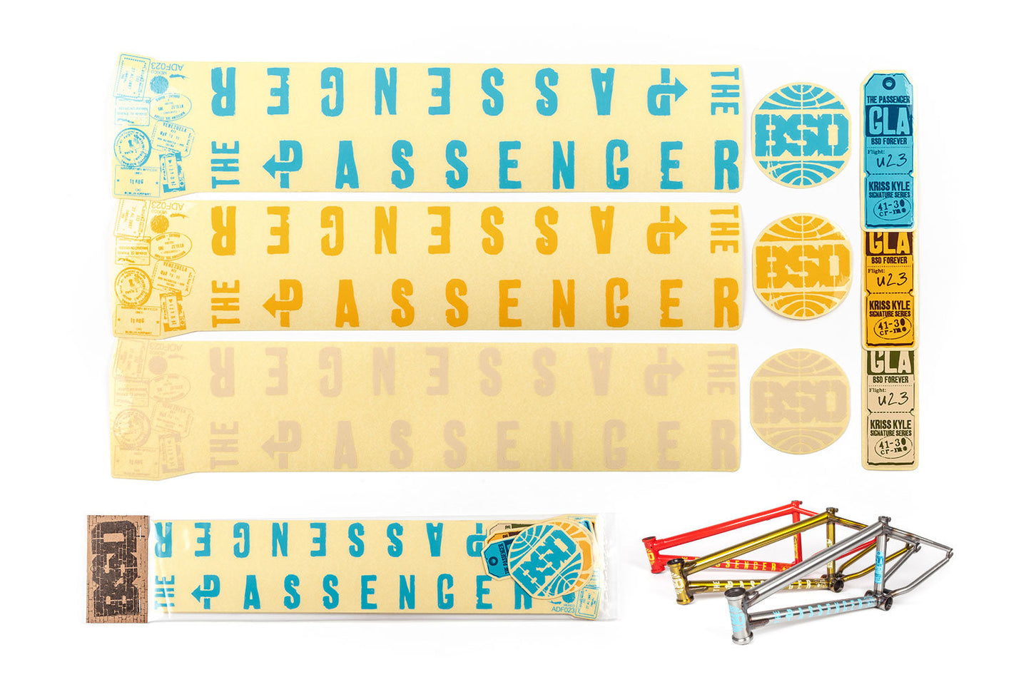 BSD FRAME STICKER PACKS