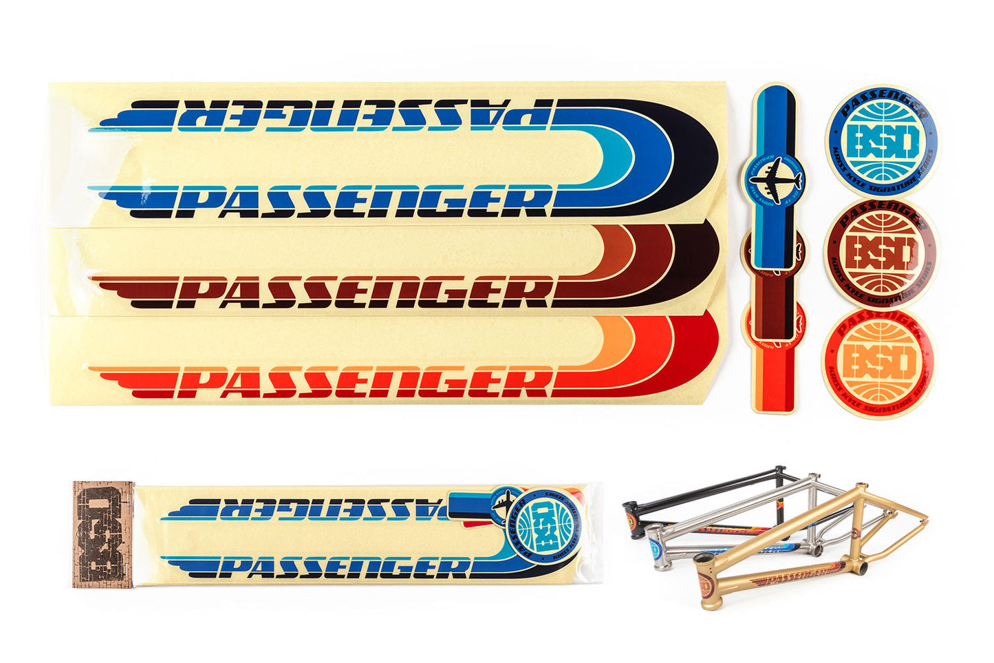 BSD FRAME STICKER PACKS