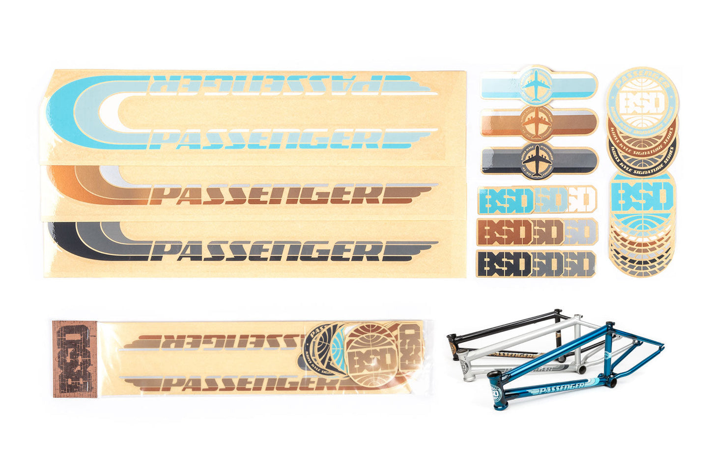 BSD FRAME STICKER PACKS