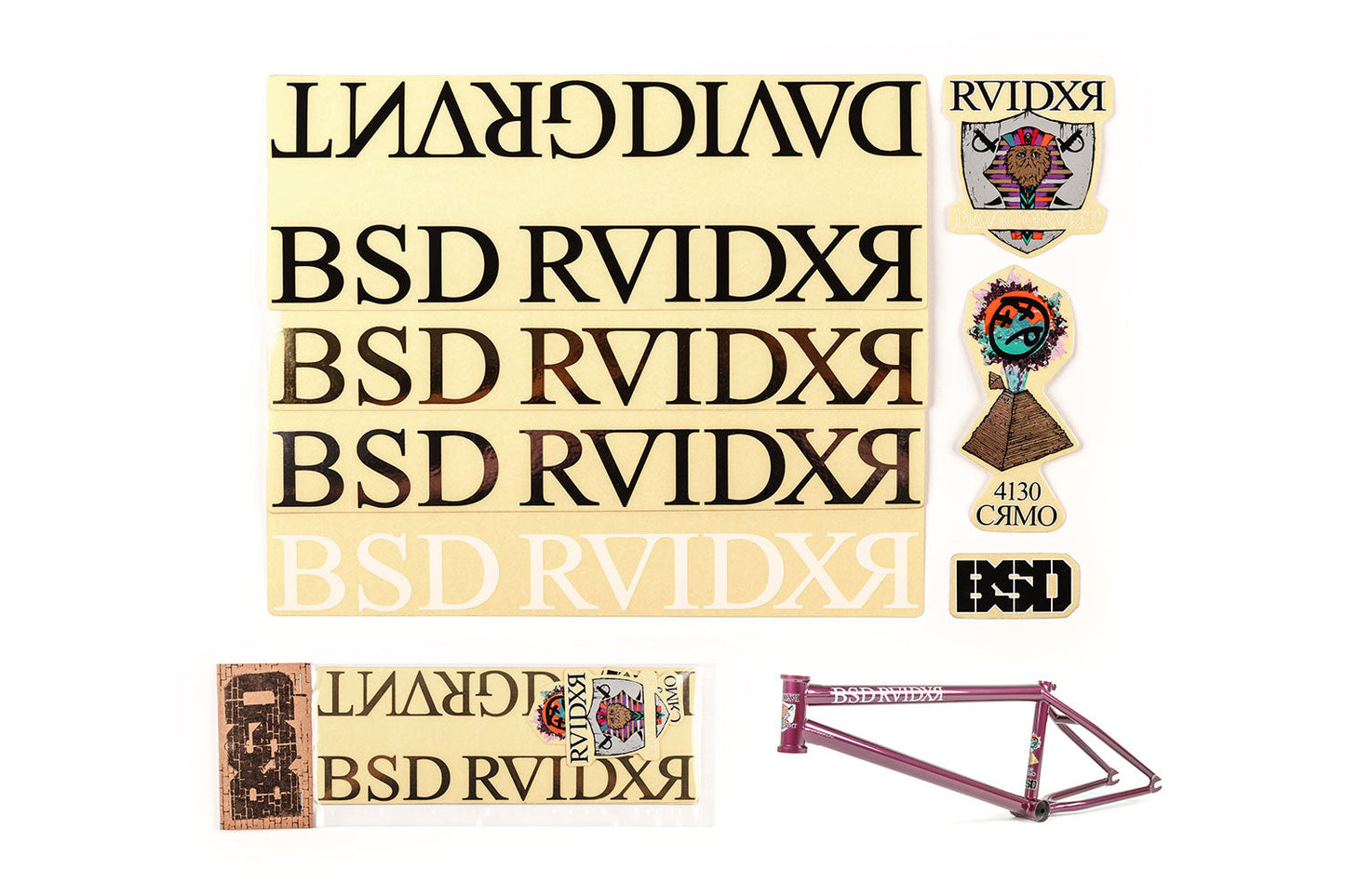 BSD FRAME STICKER PACKS
