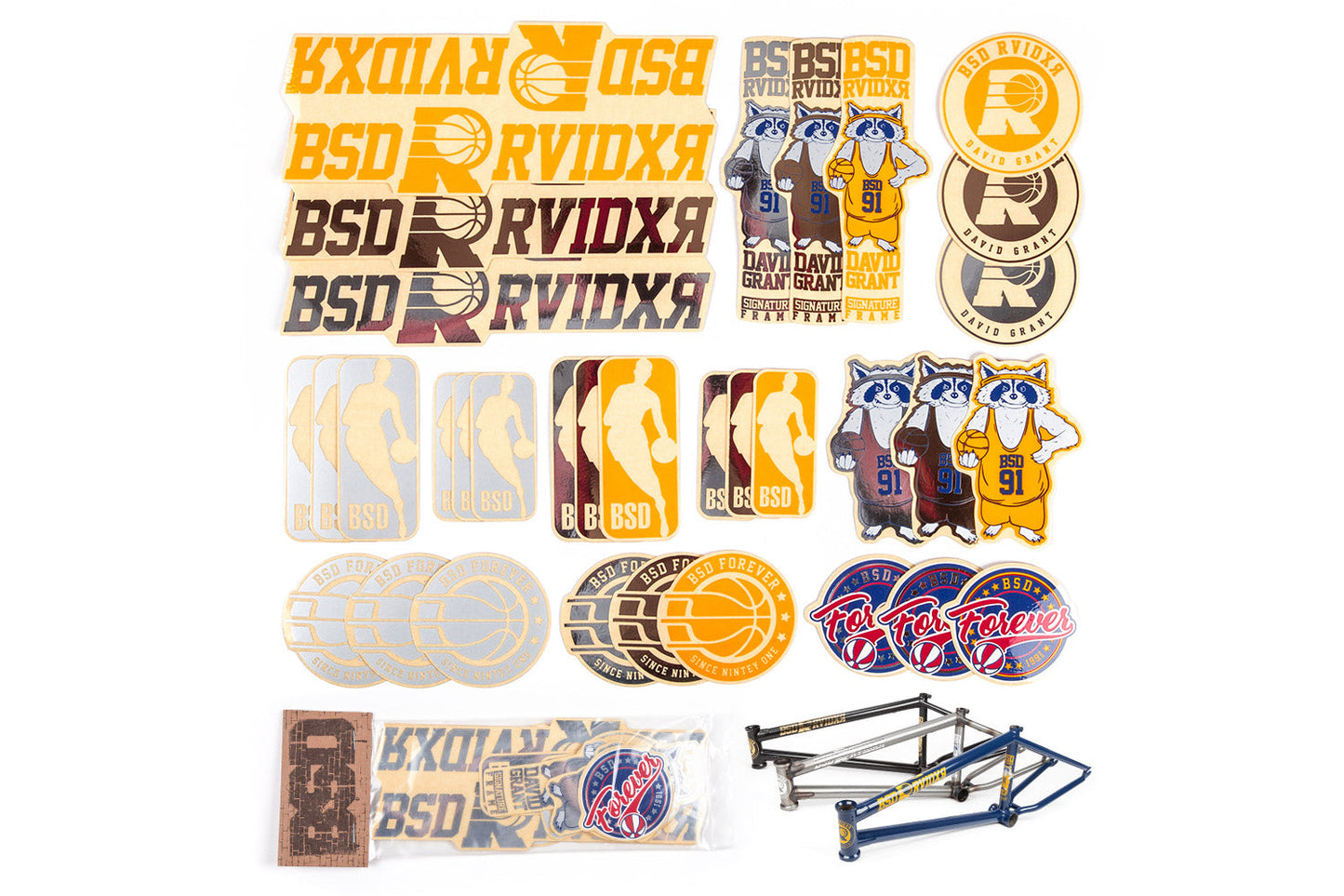 BSD FRAME STICKER PACKS