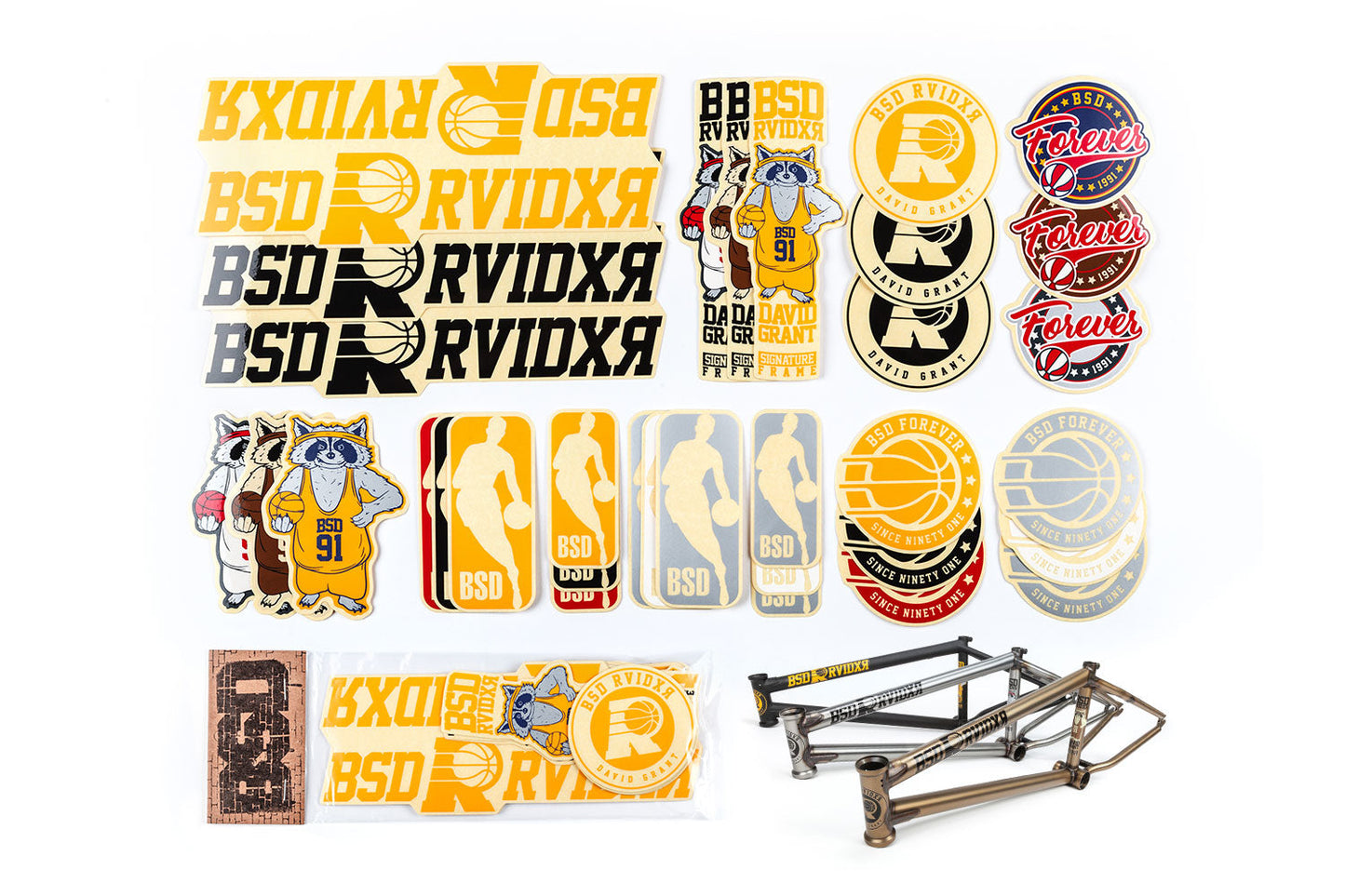 BSD FRAME STICKER PACKS