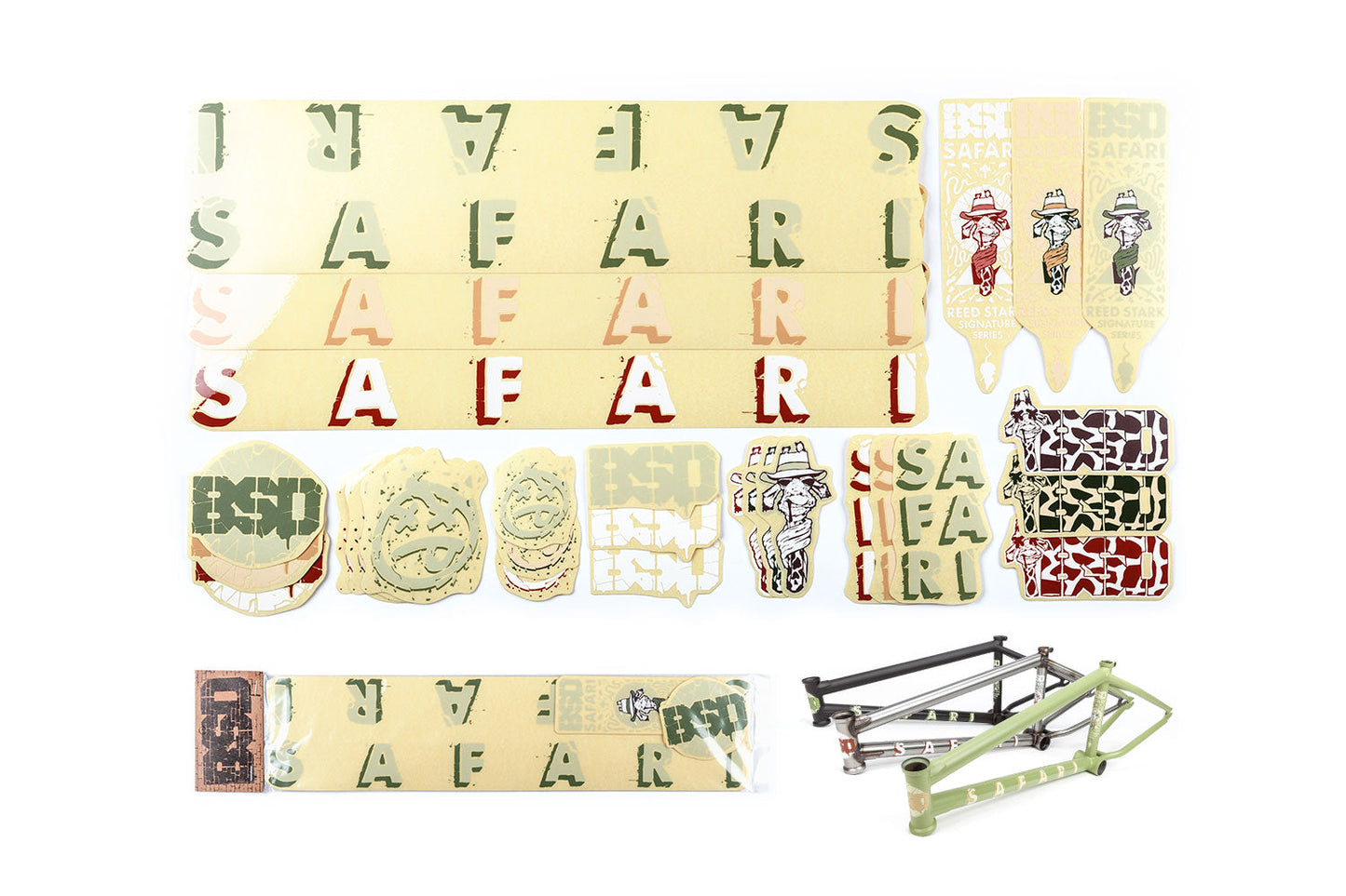 BSD FRAME STICKER PACKS