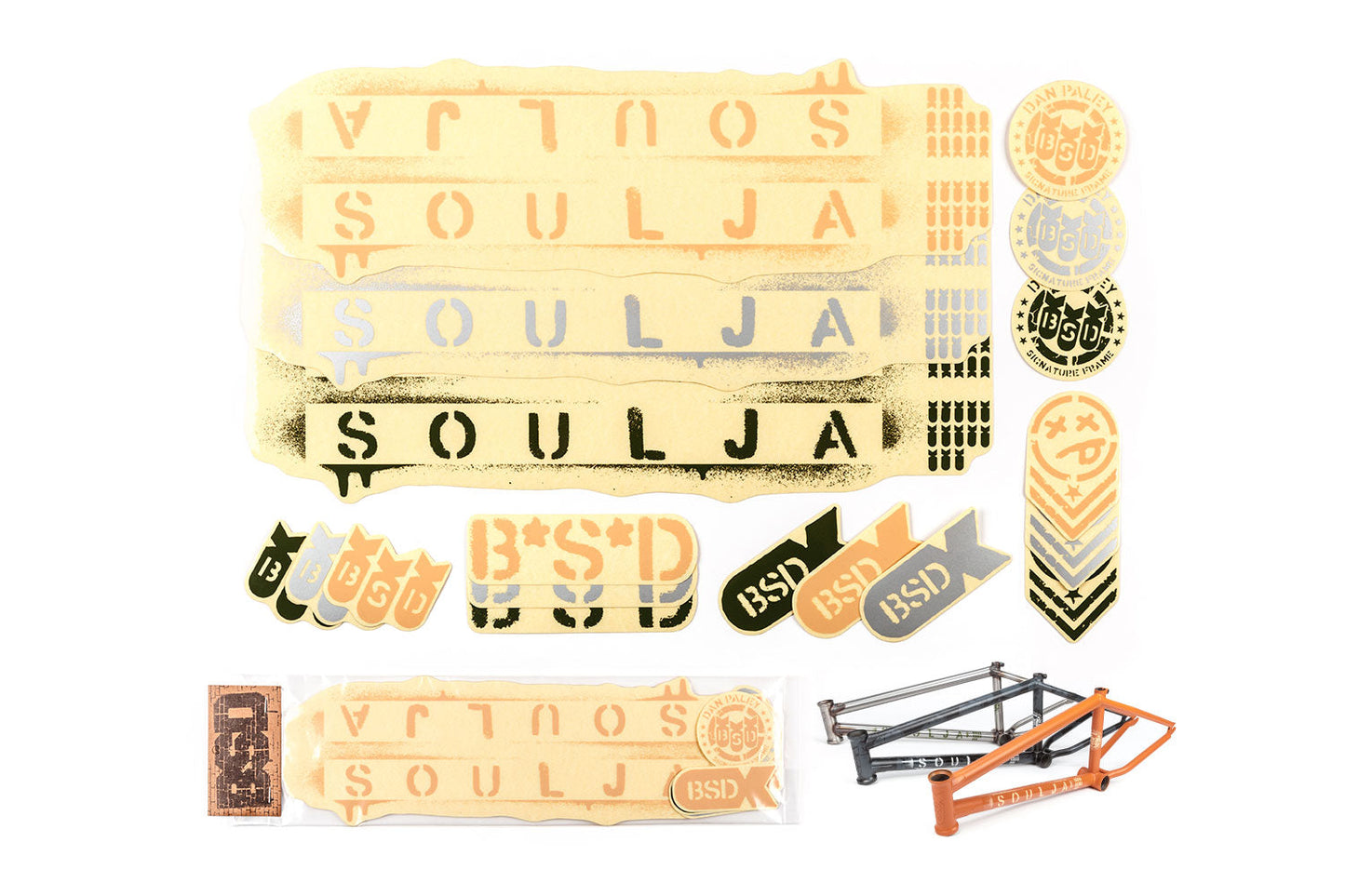 BSD FRAME STICKER PACKS