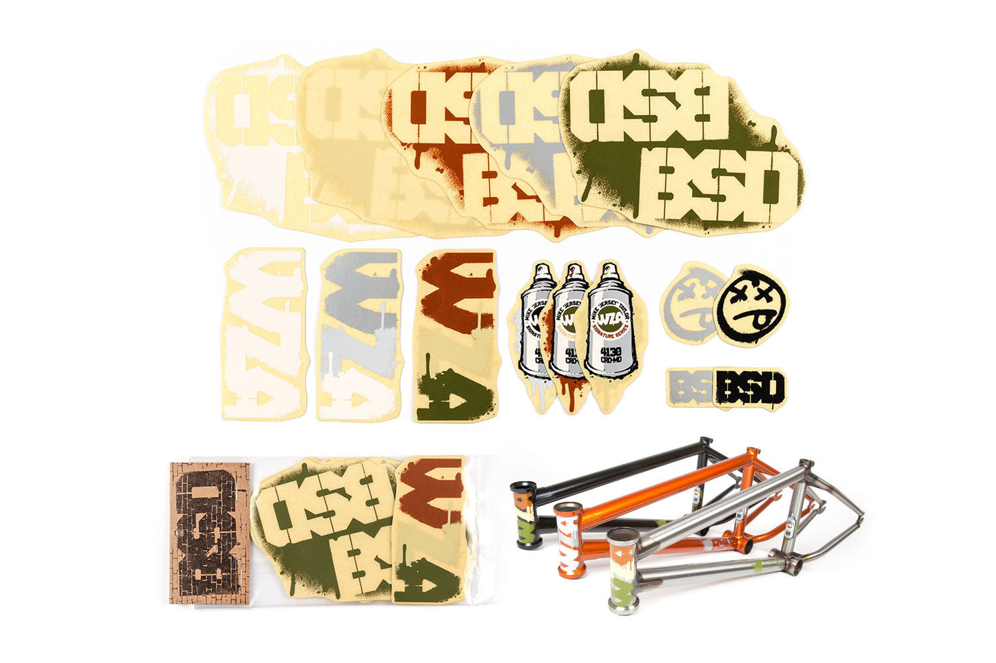 BSD FRAME STICKER PACKS