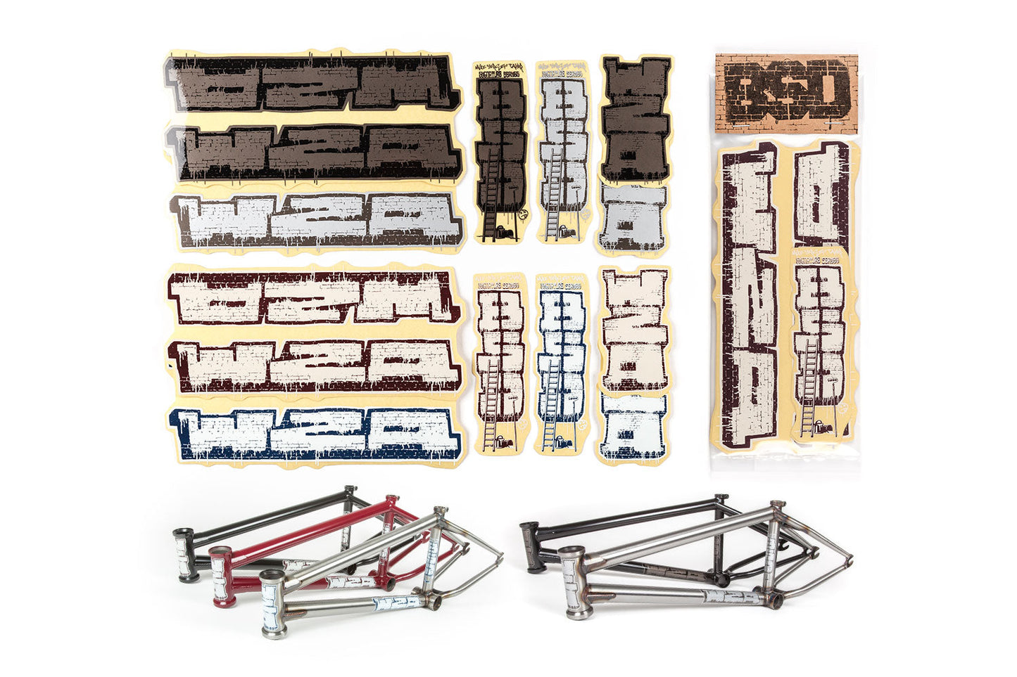 BSD FRAME STICKER PACKS