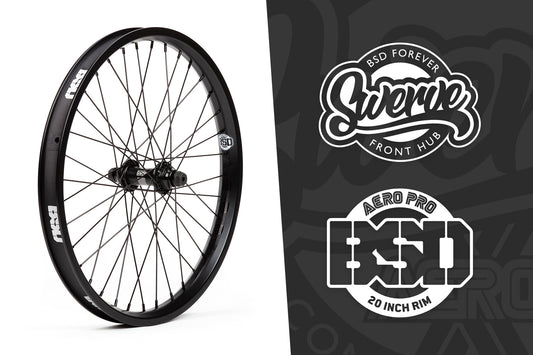 BSD SWERVE X AERO PRO FRONT WHEEL
