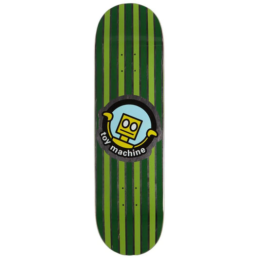 Toy Machine - 'Robot Stripes' Green - 8.75