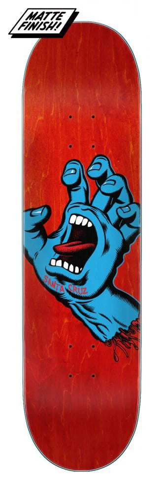 Santa Cruz - Screaming Hand Red - 8.00