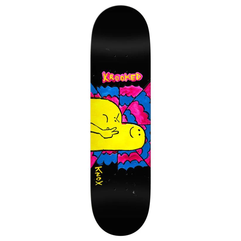 Krooked - Tom Knox Greetings Black/Yellow - 8.12