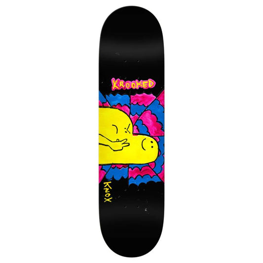 Krooked - Tom Knox Greetings Black/Yellow - 8.12