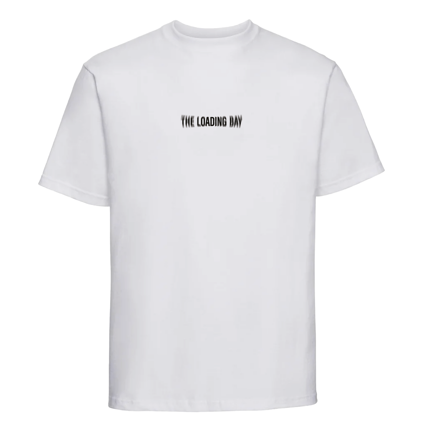 1. TLB White Blurred Logo Tshirt