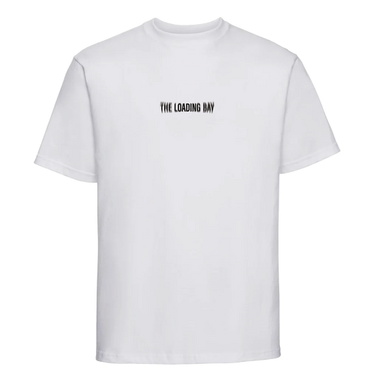 1. TLB White Blurred Logo Tshirt