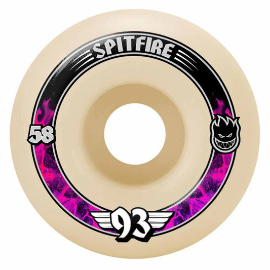 Spitfire - Forumla Four 93a Radials White - 58mm