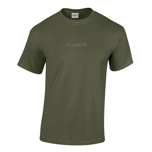 TLB Military Green T-Shirt Embroidered