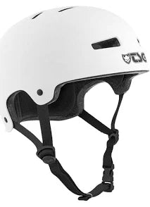 Evolution Youth Satin White Helmet